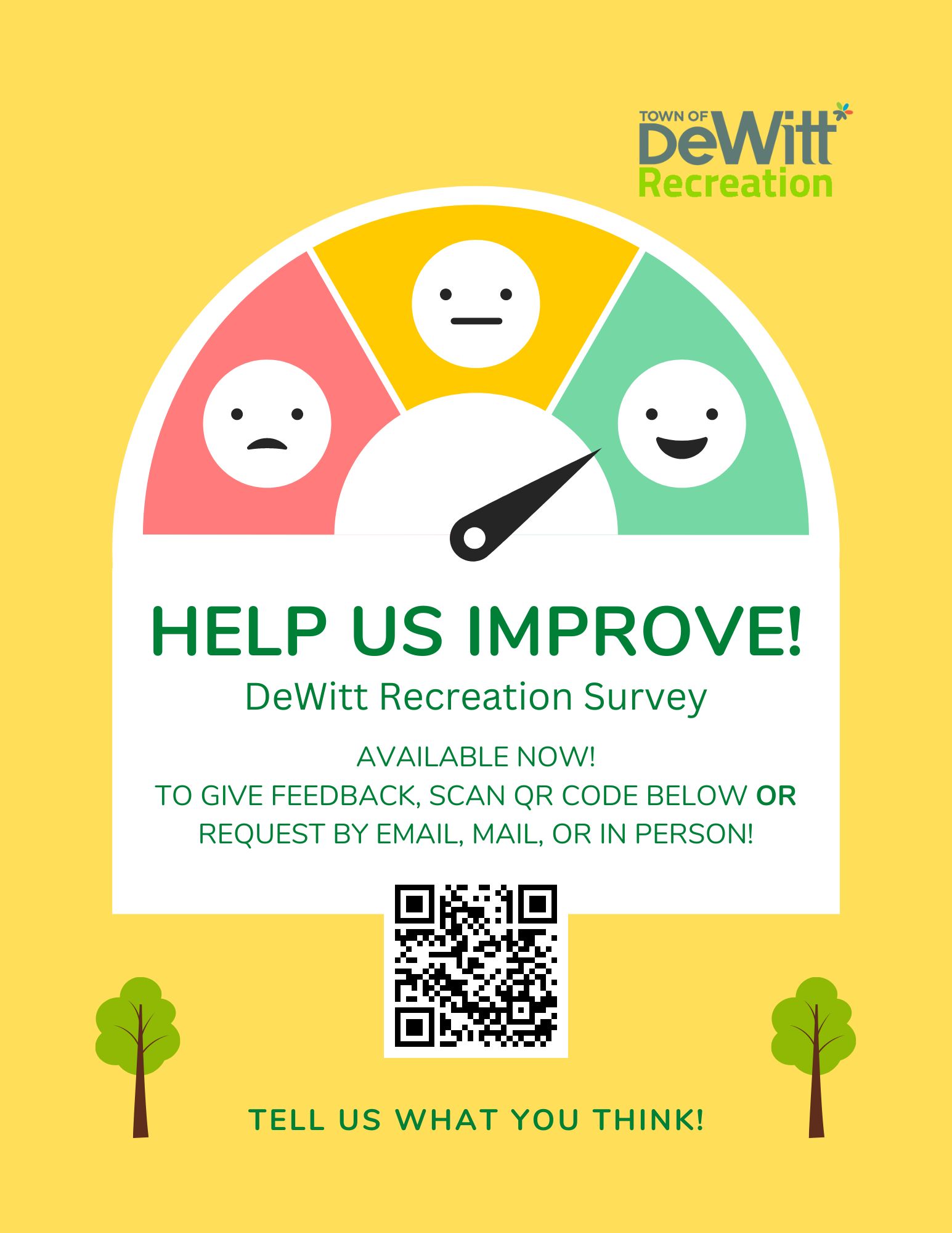 2023_DeWitt Recreation Survey_Flyer
